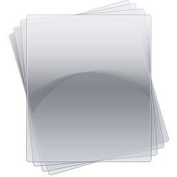 a stack of paper icon