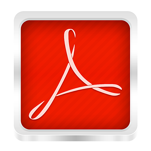 adobe reader logo icon