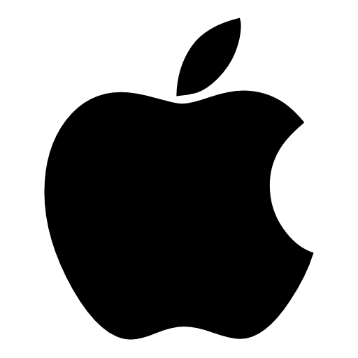 apple logo icon