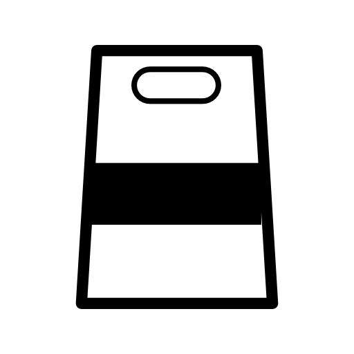 commodity paper bag icon