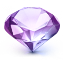 diamond blue icon