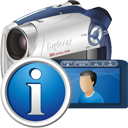digital video camera icon