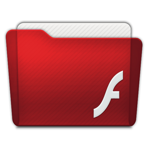 folder adobe flash icon
