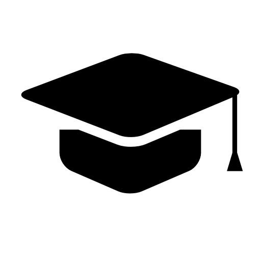 graduation hat icon
