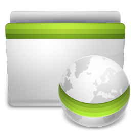 green network folder icon