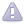 grey triangle warning logo icon