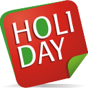 holiday note icon