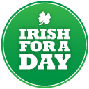 irish for ireland's green holiday icon