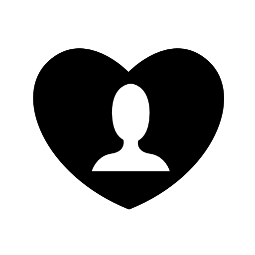 people in heart icon