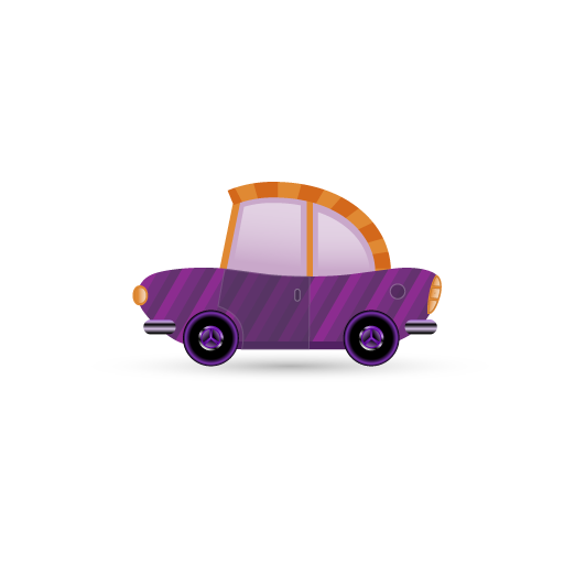 purple car icon