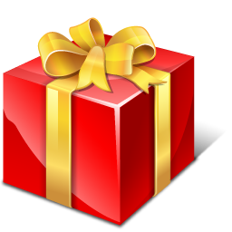 red gift box icon