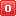 red small letter o key icon