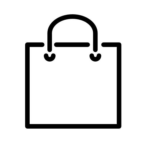 square shopping bag icon
