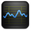 stock trend diagram icon