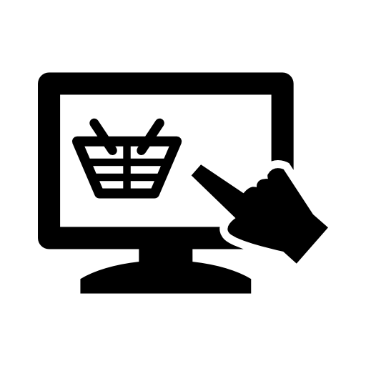 view shopping basket icon